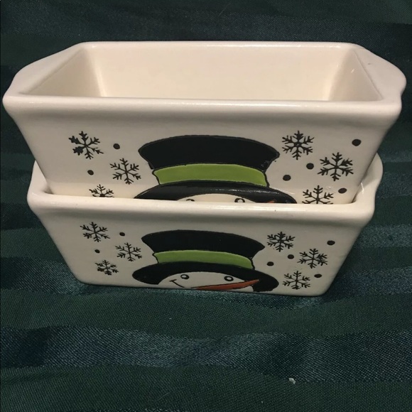 Nantucket Stoneware Mini Loaf Pans - Picture 2 of 5